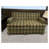 TWEED LOVE SEAT VERY NICE COND CLEAN CLEAN CLEAN