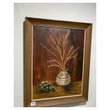 PAINTED ON BOARD ORIGINAL - STILL LIFE 28H X 22W