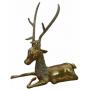 BRASS REINDEER VERY HEAVY