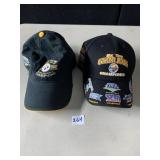 PITTSBURGH STEELERS HATS, 6X SUPERBOWL CHAMPS,