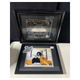 TWO FRAMED OFFICIAL NHL PHOTOS CIVIC ARENA & MARC