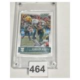 CARSON WENTZ CARD IN ACRYLIC HOLDER 2016