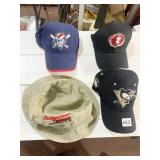 4 HATS INCLUDING PIRATES