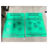 TWO POSTERS ONE SIGNED PROMO FIVE AUTOGRAPHS