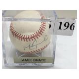 MARK GRACE BASEBALL AUTOGRAPHED APPEARS AUTHENTIC