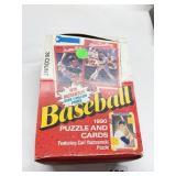 1990 DONRUSS BASEBALL CARD BOX OF 36 WAX PACKS