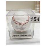 ADAM WAINWRIGHT BASEBALL AUTOGRAPHED APPEARS