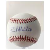 PAUL MAHOLM BASEBALL AUTOGRAPHED APPEARS
