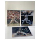LOT OF 3 BASEBALL 8 X 10