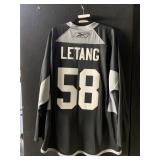 REEBOK XXL NHL LETANG PITTSBURGH PENGUINS GRAY