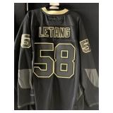 REEBOK XXL NHL LETANG PITTSBURGH PENGUINS BLACK