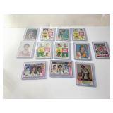 BASKETBALL LOT OF 12 IN TOP LOADERS: 1973/74,