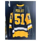 PENGUINS REEBOK POULIOT NUMBER 51 SIZE 56