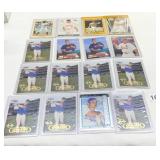 VARIOUS BASEBALL CARDS OF J.D. DREW, JEREMY