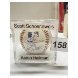 SCOTT SCHOENEWEIS & AARON HEILMAN BASEBALL