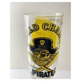 VINTAGE PGH PIRATES 1960 DRINKING GLASS, NICE