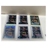 6 BASEBALL CARDS JJ DAVIS PIRATES