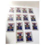 LOT OF 14, 1995 TOPPS TRADED CARLOS BELTRAN UER