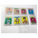 LOT OF 8 1971/72 TOPPS BASKETBALL, MOSTLY