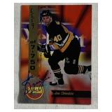 JOE DZIEDZIC AUTOGRAPHED HOCKEY CARD