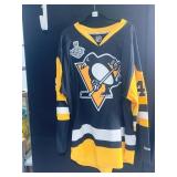 PENGUINS REEBOK XXL JERSEY SHEARY 34 STANLEY CUP