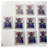 LOT OF 10, 1995 TOPPS TRADED CARLOS BELTRAN UER