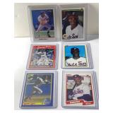 LOT OF 6 DIFFERENT SAMMY SOSA ROOKIE CARDS INCL.