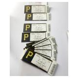 LOT OF 36 ANDREW MCCUTCHEN TICKETS FOR HIS FIRST