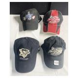 FOUR PENGUINS CAPS 2 STRAP BACK 2 FITTED