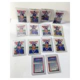 LOT OF 14, 1995 TOPPS TRADED ROOKIE CARDS #12T +