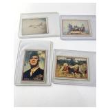 LOT OF 4 DIFFERENT CARDS