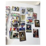 OVER 150 ASSORTED HOCKEY CARDS INCLUDING A JERSEY