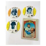 BASEBALL CARDS: 6 ASSORTED: 1970 TOPPS #150