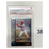 1998 BOWMAN CHROME MINT 9 RUBEN MATEO