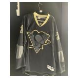 REEBOK XXL PENGUINS MALKIN JERSEY BLACK OUT