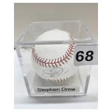STEPHEN DREW AUTOGRAPHED BASEBALL