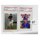 1995 TOPPS TRADED CARLOS BELTRAN MINT 9 & 1997