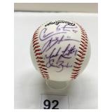 AUTOGRAPHED BASEBALL SEE PICTURES