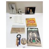 VARIOUS BOXING MEMORABILIA OF BILLY CONN