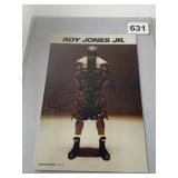 ROY JONES JR. BOXING AUTOGRAPHED PHOTO IN TOP