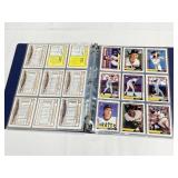 HOCKEY, FOOTBALL & BASEBALL CARDS 11 PAGES,