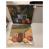 ORIGINAL OILS ON CANVAS, 12X12