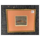 PAINTING BY JAN GRIFFIN 76 10 X 12