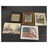 VARIOUS PICTURES SOME FRAMED, STEVEN SELBIES