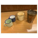 ENAMEL SMALL MUGS, ENGLAND MUG