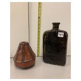 HAND MADE POTTERY VASES, ONE SIGNED ON BOTTOM