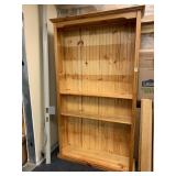 LARGE 7FT WOODEN 2 SHELF UNITS