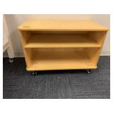 COMMERCIAL ROLLING DISPLAY STAND FOUR HEAVY DUTY