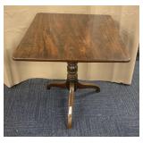 WOODEN TABLE 3 LEG BASE 29 H X 29 W X 26 D