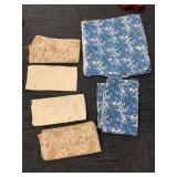 LARGE PIECES OF FABRIC, GOLD IS HEAVY UPHOLSTERY